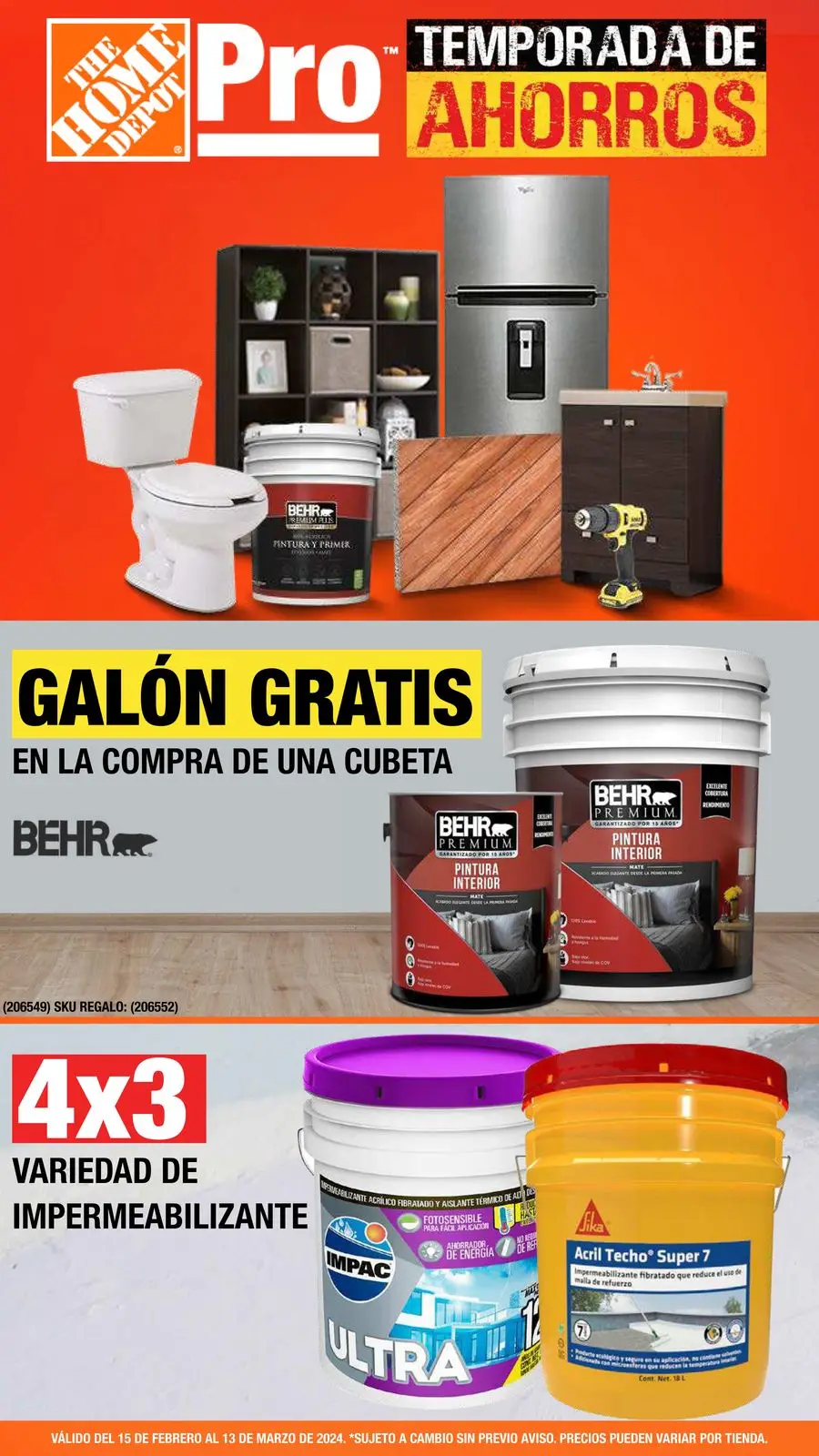 The home depot the home depot pro temporada de ahorros 22 02 2024 29